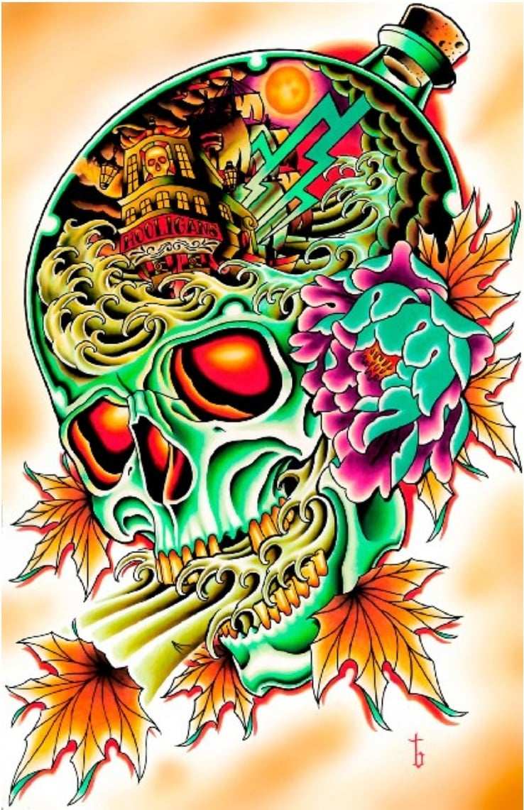 Black Market Art Company Stormy Seas Print - Black Market Art Company - Flyclothing LLC