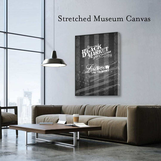 Black Market Art Company BIG FOOT WANTED Art Prints Print - Black Market Art Company - Flyclothing LLC