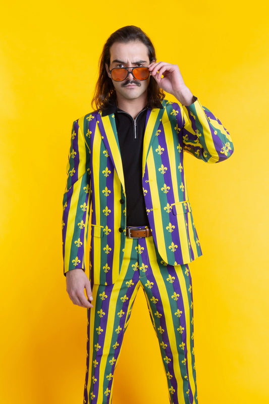 The Beignets For Breakfast | Mardi Gras Suit - Shinesty - Flyclothing LLC