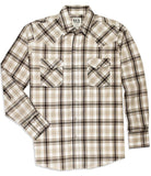 Men's Ely Cattleman Long Sleeve Plaid Western Snap Shirt - Ely Cattleman - Flyclothing LLC