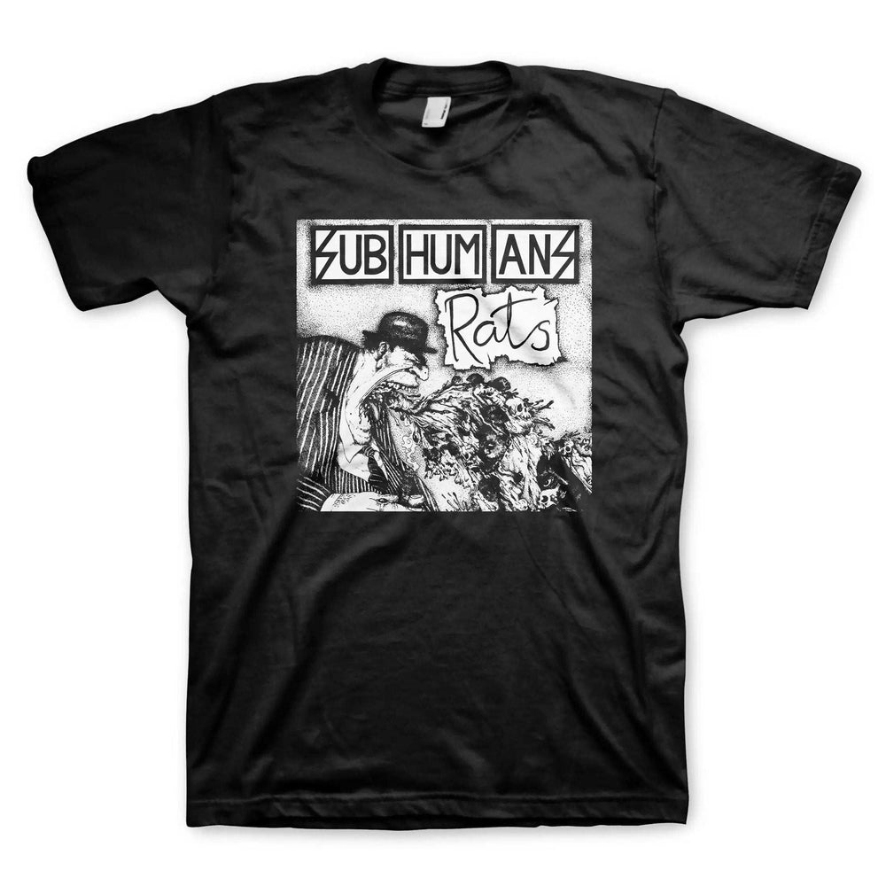 Subhumans Rats Mens T-Shirt - Subhumans - Flyclothing LLC