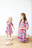 Sunshine Garden Smocked Ruffle Dress
