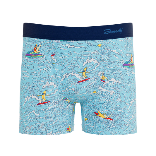 The Surfin' Turf | Shinesty Surfer Boy's Boxer Briefs - Shinesty - Flyclothing LLC