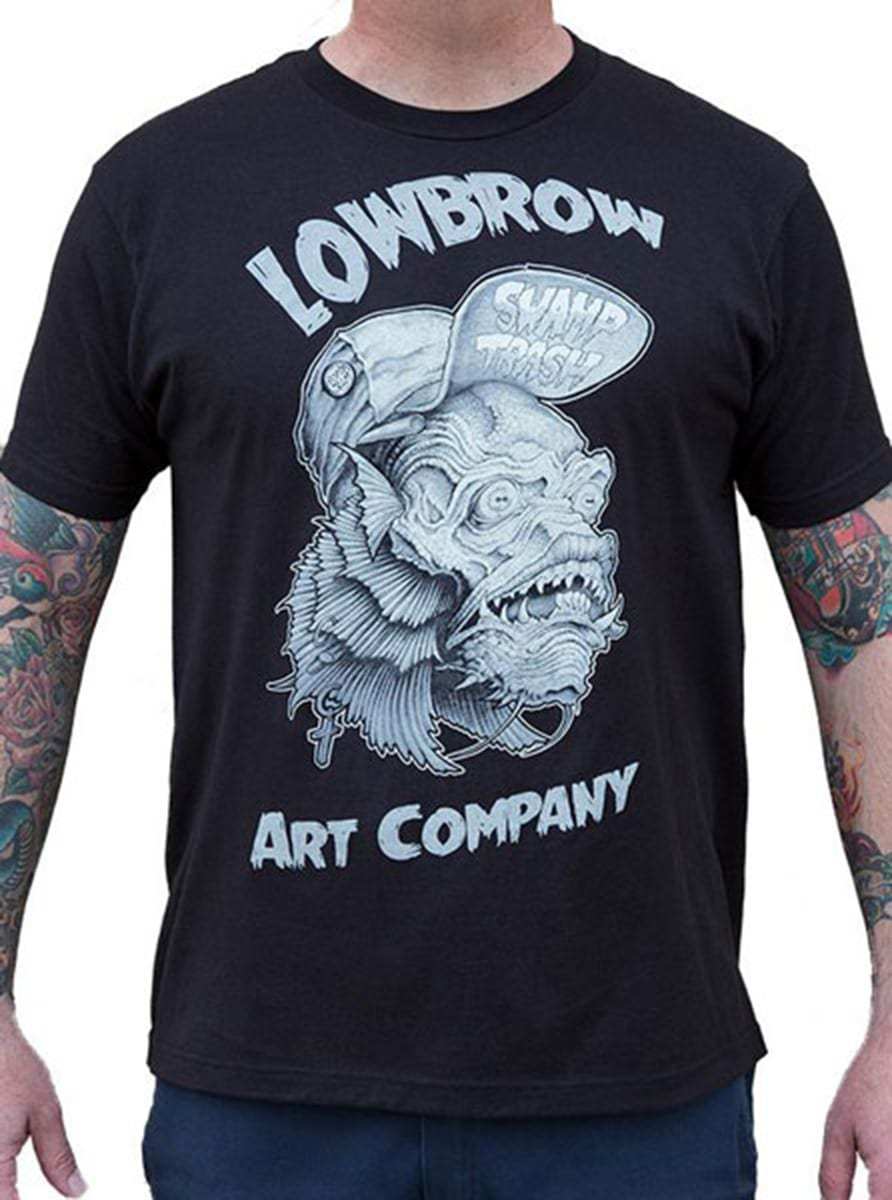 Black Market Art Company Swamp Trash Men's T-Shirt - Black Market Art Company - Flyclothing LLC