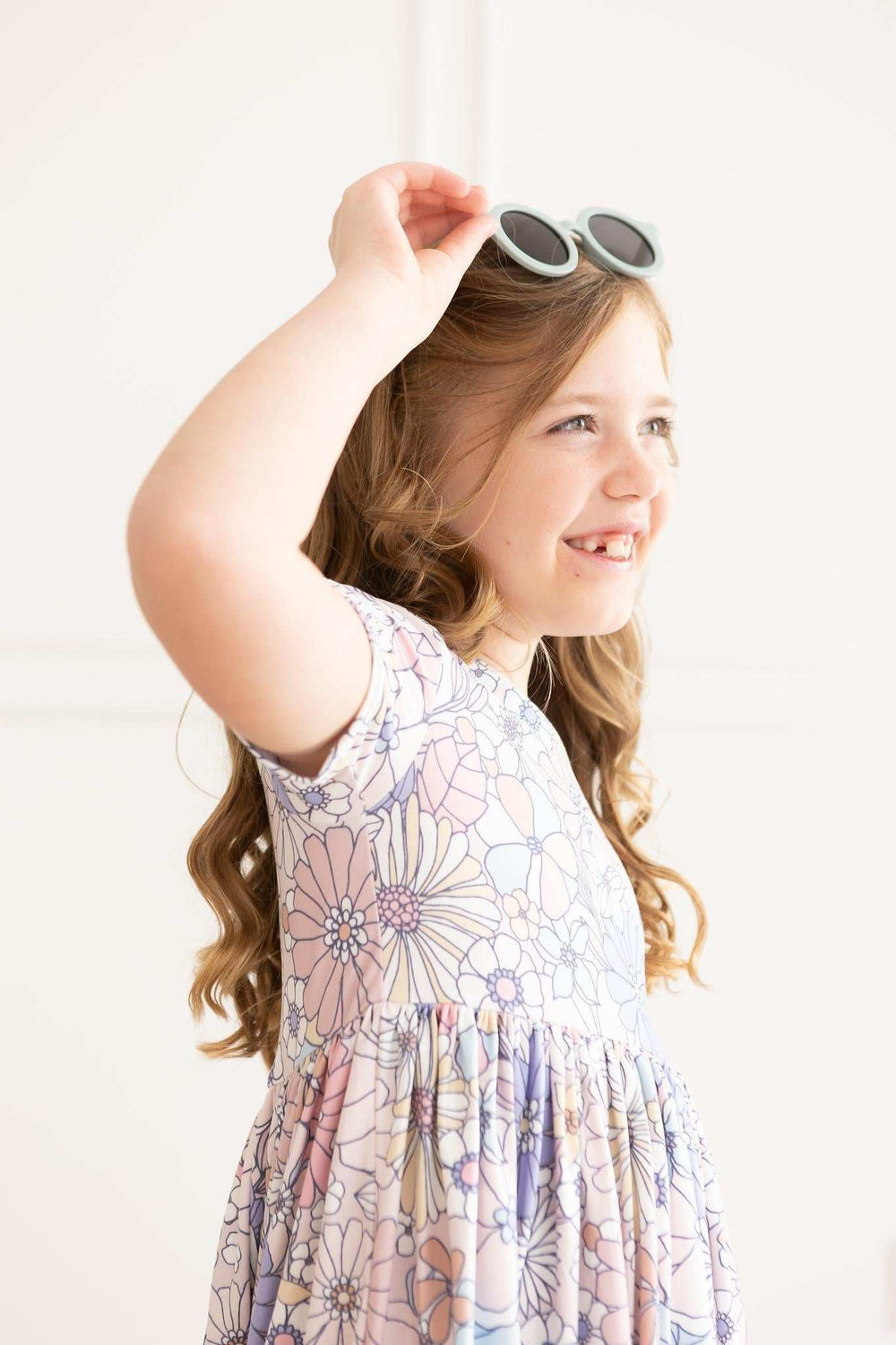 Sweet Escape Floral S/S Pocket Twirl Dress - Mila & Rose ® - Flyclothing LLC