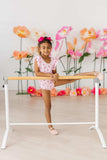 Sweet Strawberries S/S Flutter Sleeve Leotard - Mila & Rose ® - Flyclothing LLC