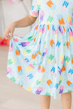 Sweet Treat S/S Pocket Twirl Dress - Mila & Rose ® - Flyclothing LLC