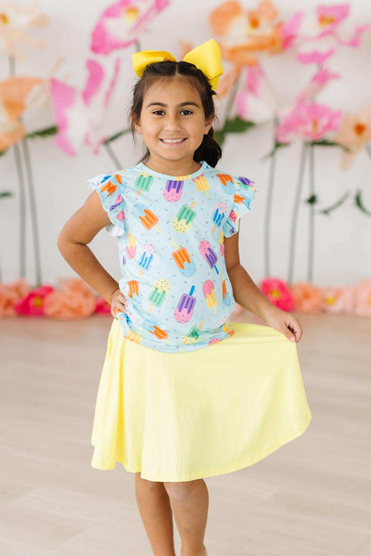 Sweet Treat S/S Ruffle Tee - Mila & Rose ® - Flyclothing LLC