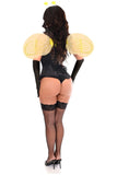 Daisy Corsets Top Drawer 4 PC Pin-Up Queen Bee Corset Costume - Daisy Corsets - Flyclothing LLC