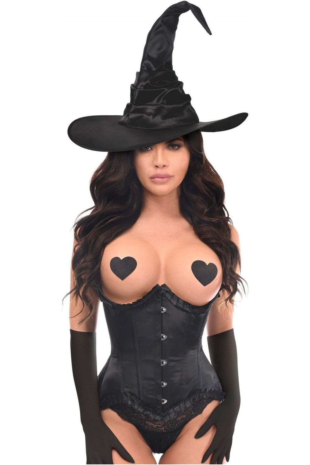 Daisy Corsets Top Drawer 3 PC Pin-Up Witch Corset Costume - Daisy Corsets - Flyclothing LLC