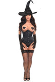 Daisy Corsets Top Drawer 3 PC Pin-Up Witch Corset Costume - Daisy Corsets - Flyclothing LLC