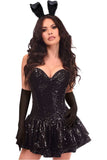 Daisy Corsets Top Drawer 4 PC Sequin Bunny Corset Dress Costume - Daisy Corsets - Flyclothing LLC