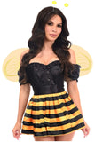 Daisy Corsets Top Drawer 4 PC Honey Bee Corset Costume - Daisy Corsets - Flyclothing LLC