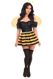 Daisy Corsets Top Drawer 4 PC Honey Bee Corset Costume - Daisy Corsets - Flyclothing LLC