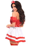 Daisy Corsets Top Drawer 4 PC Naughty Nurse Corset Costume - Daisy Corsets - Flyclothing LLC
