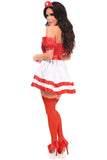 Daisy Corsets Top Drawer 4 PC Naughty Nurse Corset Costume - Daisy Corsets - Flyclothing LLC