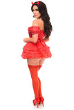 Daisy Corsets Top Drawer 4 PC Devil Corset & Tutu Costume - Daisy Corsets - Flyclothing LLC