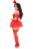Daisy Corsets Top Drawer 4 PC Bunny Corset & Tutu Costume - Daisy Corsets - Flyclothing LLC