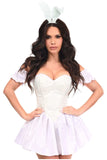 Daisy Corsets Top Drawer 3 PC Brocade Bunny Corset Dress Costume - Daisy Corsets - Flyclothing LLC