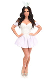 Daisy Corsets Top Drawer 3 PC Brocade Bunny Corset Dress Costume - Daisy Corsets - Flyclothing LLC