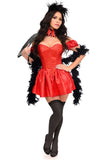 Daisy Corsets Top Drawer 5 PC Sexy Saloon Girl Corset Dress Costume - Daisy Corsets - Flyclothing LLC