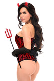 Daisy Corsets Top Drawer 4 PC Premium Devil Corset Costume - Daisy Corsets - Flyclothing LLC