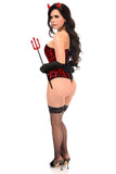 Daisy Corsets Top Drawer 4 PC Premium Devil Corset Costume - Daisy Corsets - Flyclothing LLC