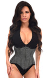 Daisy Corsets Top Drawer Rhinestone Double Steel Boned Underbust Waist Cincher Corset - Daisy Corsets - Flyclothing LLC
