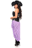 Daisy Corsets Top Drawer 4 PC Purple Lace Premium Pirate Corset Costume - Daisy Corsets - Flyclothing LLC