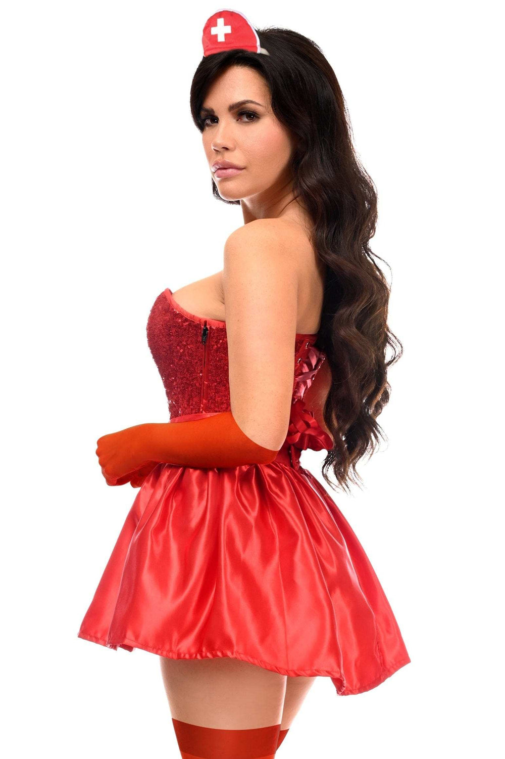 Daisy Corsets Top Drawer 5 PC Premium Nurse Corset Costume - Daisy Corsets - Flyclothing LLC