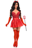 Daisy Corsets Top Drawer 5 PC Premium Devil Corset Costume - Daisy Corsets - Flyclothing LLC