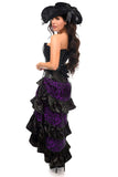 Daisy Corsets Top Drawer 4 PC Purple/Black Premium Pirate Corset Costume - Daisy Corsets - Flyclothing LLC