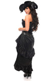 Daisy Corsets Top Drawer 4 PC Black Premium Pirate Corset Costume - Daisy Corsets - Flyclothing LLC