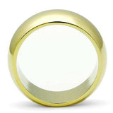 TK1391 - IP Gold(Ion Plating) Stainless Steel Ring with No Stone - Alamode - Flyclothing LLC