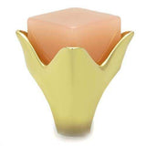 TK1730 - IP Gold(Ion Plating) Stainless Steel Ring with Synthetic Synthetic Stone in Light Rose - Alamode - Flyclothing LLC