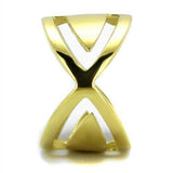 TK2157 - IP Gold(Ion Plating) Stainless Steel Ring with No Stone - Alamode - Flyclothing LLC