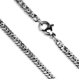 TK2429 - High polished (no plating) Stainless Steel Chain with No Stone - Alamode - Flyclothing LLC