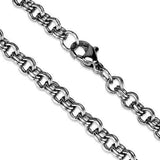 TK2438 - High polished (no plating) Stainless Steel Chain with No Stone - Alamode - Flyclothing LLC