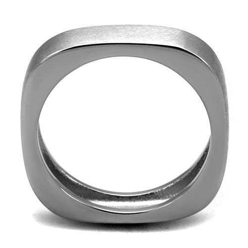 TK2668 - High polished (no plating) Stainless Steel Ring with No Stone - Alamode - Flyclothing LLC