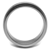 TK2919 - High polished (no plating) Stainless Steel Ring with No Stone - Alamode - Flyclothing LLC