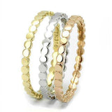 TK3180 - IP Gold & IP Rose Gold (Ion Plating) Stainless Steel Ring with No Stone - Alamode - Flyclothing LLC