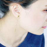 TK3677 - IP Gold(Ion Plating) Stainless Steel Earrings with No Stone - Alamode - Flyclothing LLC
