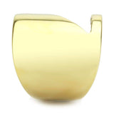 TK3715 - IP Gold(Ion Plating) Stainless Steel Ring with Top Grade Crystal in Clear - Alamode - Flyclothing LLC