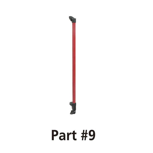 12 x 12 Solo Up Canopy Leg With Wheel (Right) - Logo Brands - Flyclothing LLC