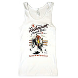 Rockmount Ranch Ware Women's Rockmount White Bronc 100% Cotton Western Tank Top - Rockmount Clothing - Flyclothing LLC