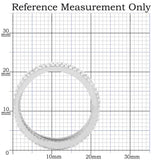 TS006 - Rhodium 925 Sterling Silver Ring with AAA Grade CZ in Clear - Alamode - Flyclothing LLC