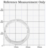 TS007 - Rhodium 925 Sterling Silver Ring with AAA Grade CZ in Clear - Alamode - Flyclothing LLC