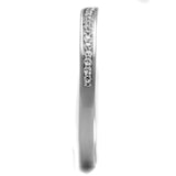 TS472 - Rhodium 925 Sterling Silver Ring with AAA Grade CZ in Clear - Alamode - Flyclothing LLC