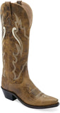 Old West Burnt Tan WOMEN'S WESTERN BOOTS - Old West - Flyclothing LLC