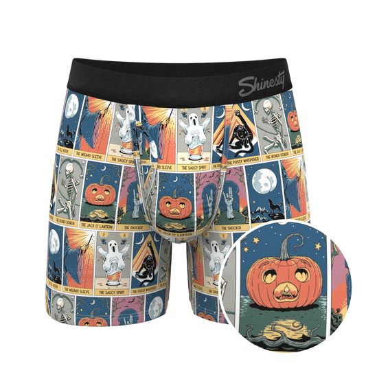 The Taboo | Tarot Cards Ball Hammock® Pouch Underwear With Fly - Shinesty - Flyclothing LLC
